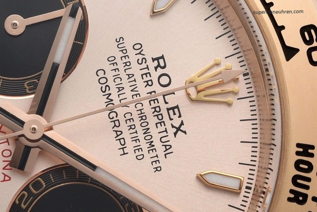 Premium Replica Uhr Rolex Daytona m126505-0003 in Roségold 40 mm