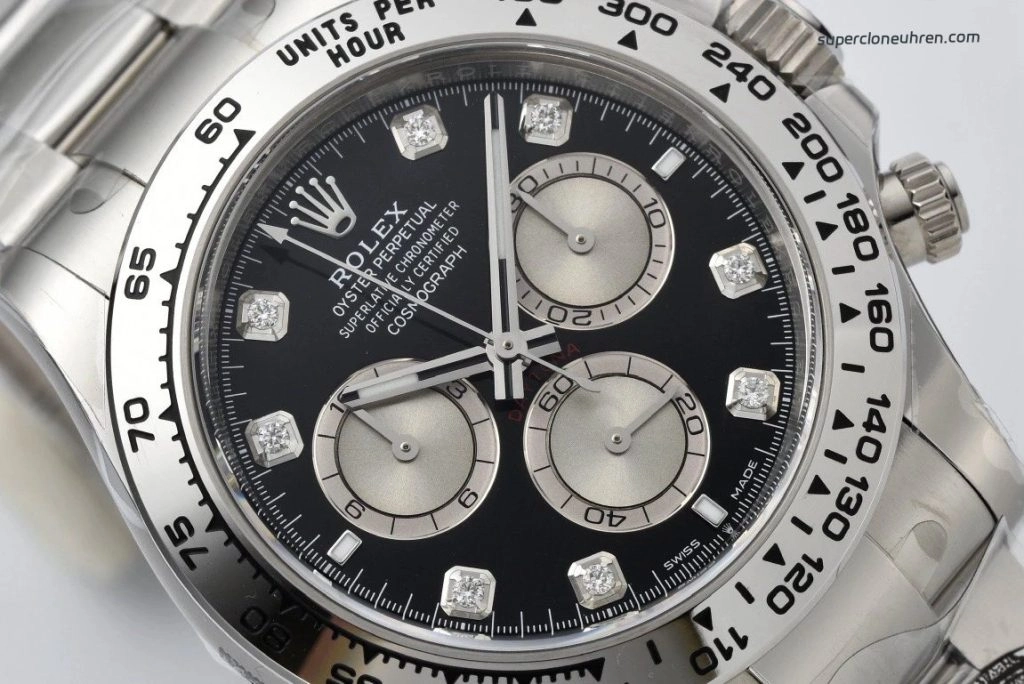 Premium Replica Uhr Rolex Daytona m126509-0002 mit schwarzem Zifferblatt 40mm