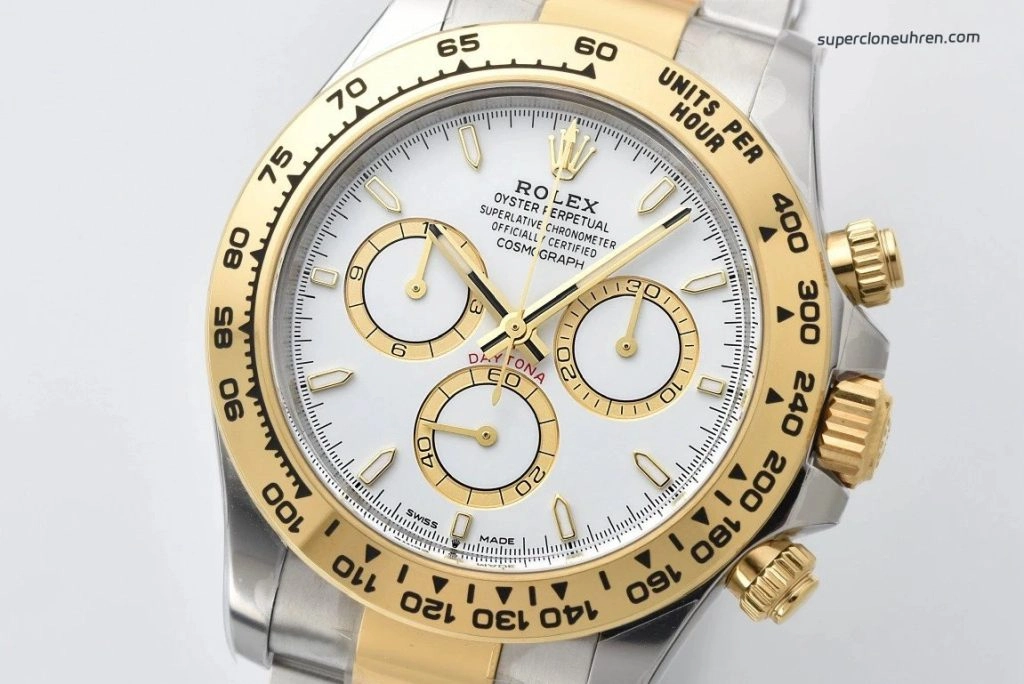 Premium Replica Uhr Rolex Daytona 126503-0001 Stahl-Gold 40 mm