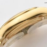 1:1 Super Clone Uhr Rolex Daytona m126508-0003 Gelbgold mit schwarzem Zifferblatt 40mm