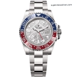 Premium Replica Uhr Rolex GMT-Master II 126719BLRO Meteorit-Zifferblatt Pepsi-Lünette 40mm