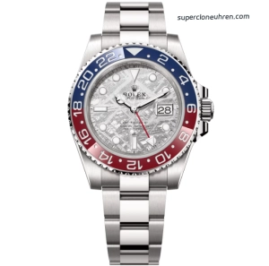 Premium Replica Uhr Rolex GMT-Master II 126719BLRO Meteorit-Zifferblatt Pepsi-Lünette 40mm