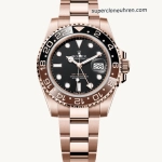 Premium Replica Uhr Rolex GMT-Master II M126715CHNR Everose-Gold 40mm