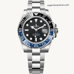 Premium Replica Uhr Rolex GMT-Master II m126710blnr-0003 Batman-Lünette Oysterband 40mm