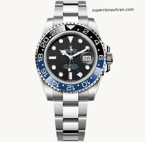 Premium Replica Uhr Rolex GMT-Master II m126710blnr-0003 Batman-Lünette Oysterband 40mm