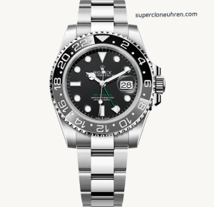 Premium Replica Uhr Rolex GMT-Master II 126710GRNR schwarz-graue Lünette 40 mm