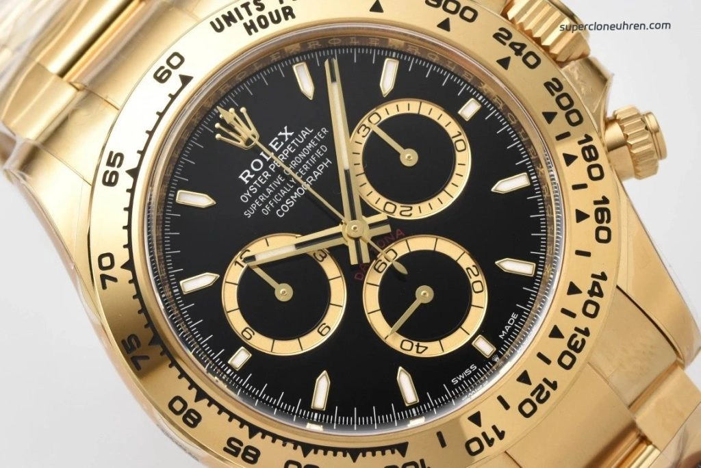 Premium Replica Uhr Rolex Daytona M126508-0004 Gelbgold 40 mm