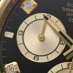 Premium Replica Uhr Rolex Daytona m126518ln-0006 Oysterflex Schwarz-Gold 40mm