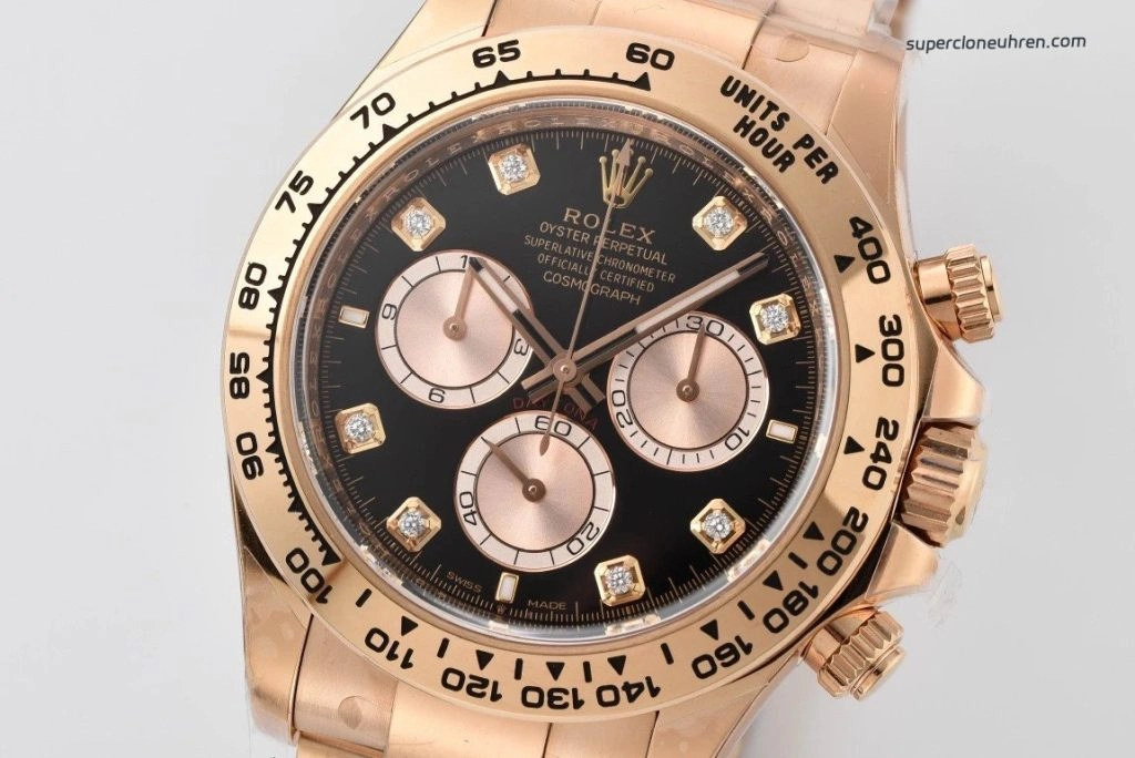 Premium Replica Uhr Rolex Daytona 126505 Roségold Oyster 40mm