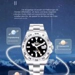Premium Replica Uhr Rolex Explorer II m226570-0002 aus Oystersteel mit schwarzem Zifferblatt 42mm