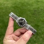 Premium Replica Uhr Rolex Datejust m278274-0008 graues Diamant-Zifferblatt Edelstahlband 31mm