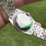 Premium Replica Uhr Rolex Datejust m278274-0008 graues Diamant-Zifferblatt Edelstahlband 31mm
