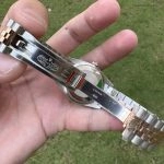 Premium Replica Uhr Rolex Datejust m278271-0024 Roségold-Zifferblatt mit Diamanten 31mm