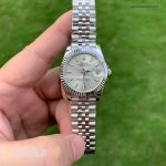 1:1 Super Clone Uhr Rolex Datejust 278273 Olive-Zifferblatt mit Diamant-Indizes 31mm
