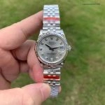 1:1 Super Clone Uhr Rolex Datejust 278273 Olive-Zifferblatt mit Diamant-Indizes 31mm