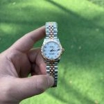 1:1 Super Clone Uhr Rolex Datejust 278273 Olive-Zifferblatt mit Diamant-Indizes 31mm