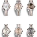 1:1 Super Clone Uhr Rolex Datejust 278273 Olive-Zifferblatt mit Diamant-Indizes 31mm