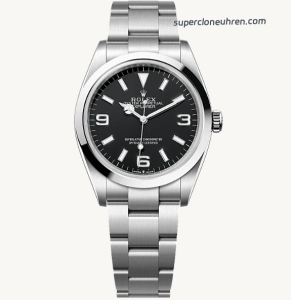 Super Clone Rolex Explorer m124270-0001 mit Edelstahlband 36mm