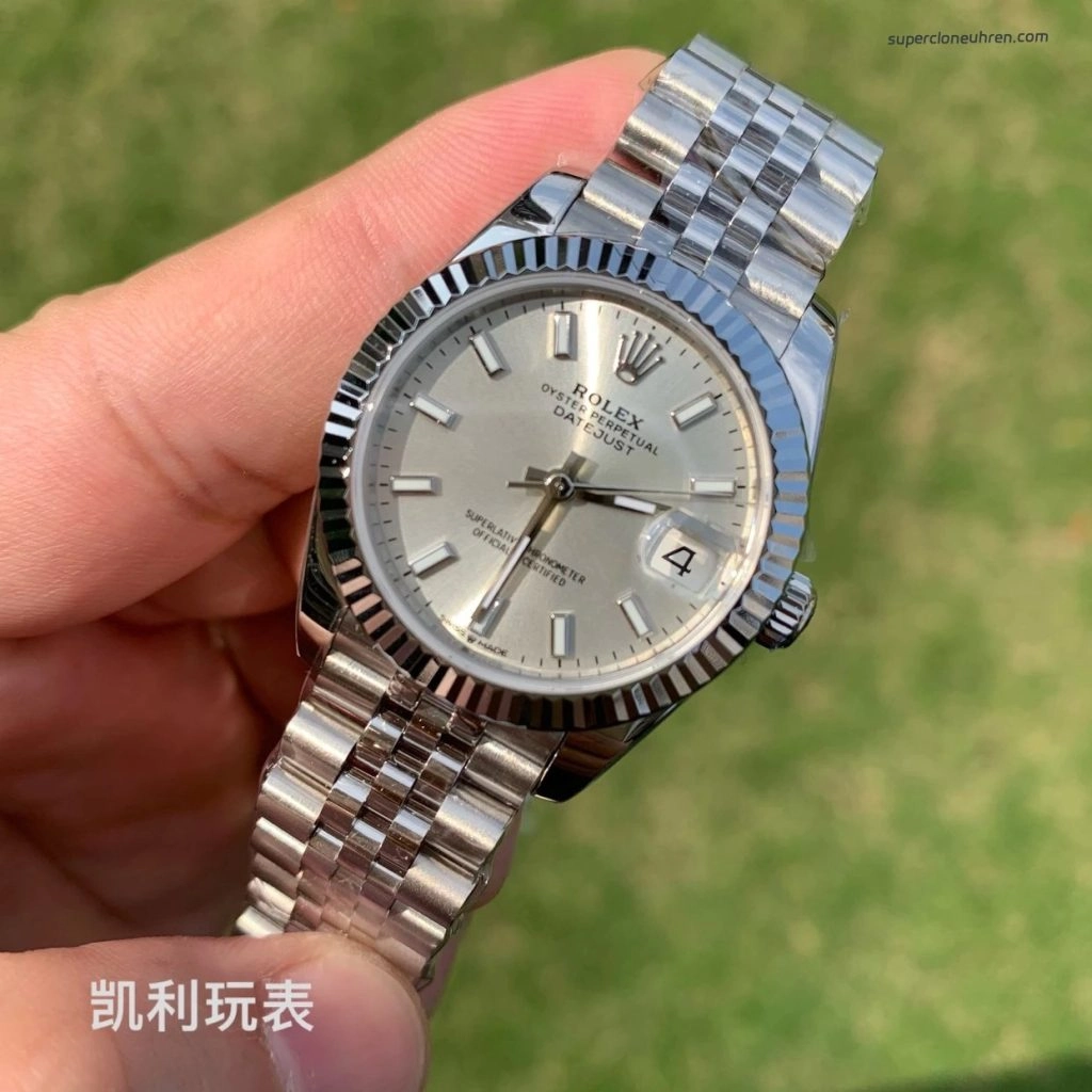 Premium Replica Uhr Rolex Datejust 31 m278274-0012 mit Jubilé-Band 31 mm