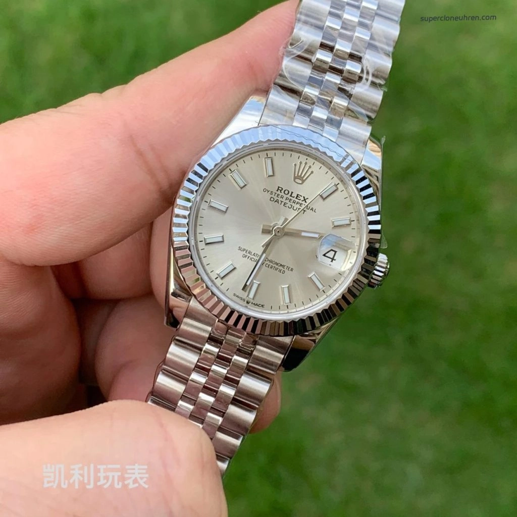 Premium Replica Uhr Rolex Datejust 31 m278274-0012 mit Jubilé-Band 31 mm