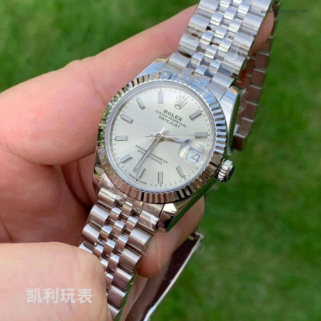 Premium Replica Uhr Rolex Datejust 31 m278274-0012 mit Jubilé-Band 31 mm