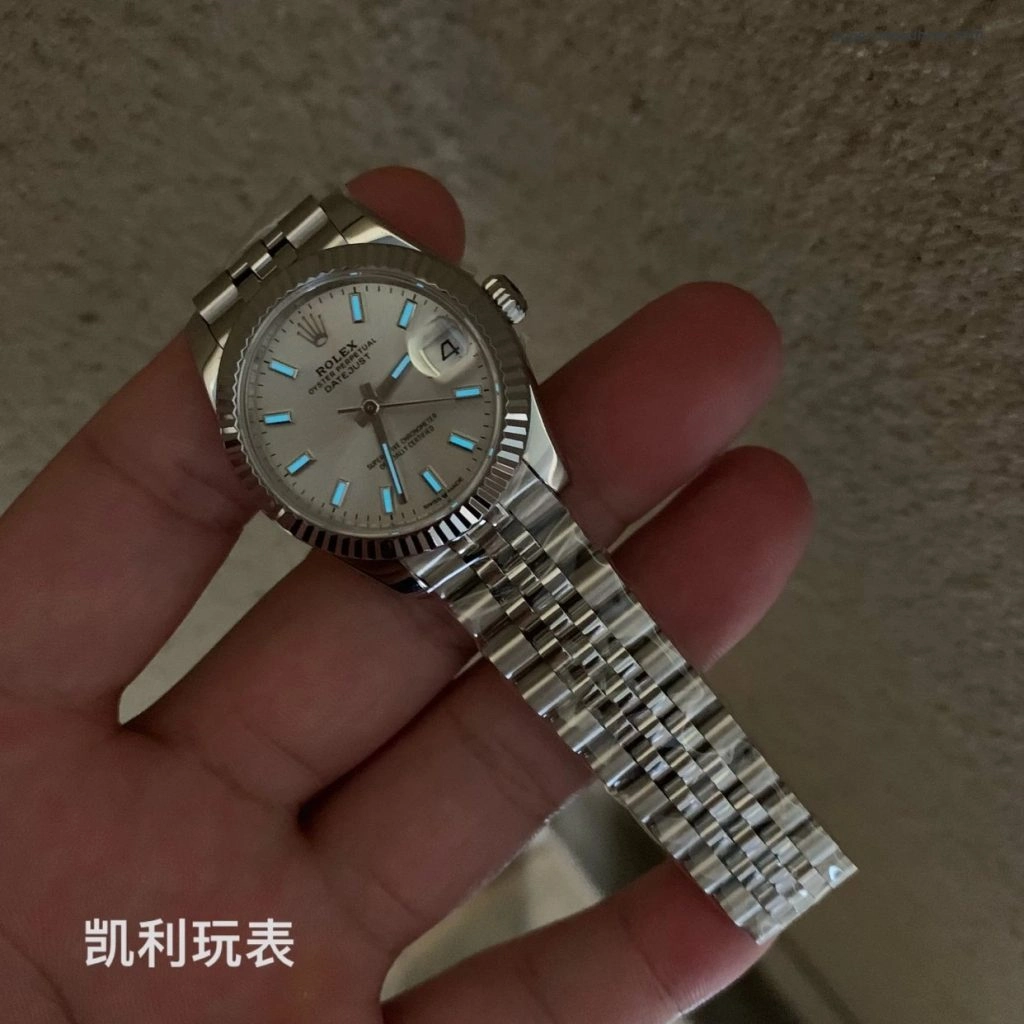Premium Replica Uhr Rolex Datejust 31 m278274-0012 mit Jubilé-Band 31 mm