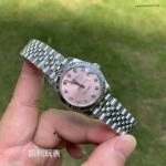 Super Clone Rolex Datejust m278274-0032 mit rosa Zifferblatt und Jubilé-Band 31 mm