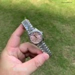 Super Clone Rolex Datejust m278274-0032 mit rosa Zifferblatt und Jubilé-Band 31 mm