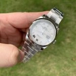 Super Clone Rolex Datejust 126200 Edelstahl mit silbernem Zifferblatt 36mm