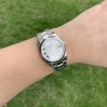 Super Clone Rolex Datejust 126200 Edelstahl mit silbernem Zifferblatt 36mm