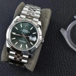 1:1 Super Clone Uhr Rolex Datejust m126334-0028 Mintgrünes Zifferblatt Jubilé-Band 41mm