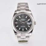 1:1 Super Clone Uhr Rolex Datejust m126334-0028 Mintgrünes Zifferblatt Jubilé-Band 41mm