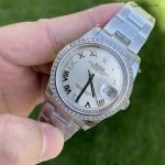 Premium Replica Uhr Rolex Datejust m126284rbr-0022 mit Diamantlünette 36mm