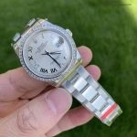Premium Replica Uhr Rolex Datejust m126284rbr-0022 mit Diamantlünette 36mm