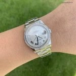 Premium Replica Uhr Rolex Datejust m126284rbr-0022 mit Diamantlünette 36mm