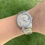 Premium Replica Uhr Rolex Datejust m126284rbr-0022 mit Diamantlünette 36mm