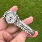 Premium Replica Uhr Rolex Datejust m279174-0021 mit Sternen-Diamantzifferblatt aus Oystersteel 28 mm