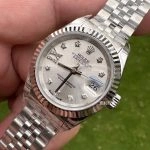 Premium Replica Uhr Rolex Datejust m279174-0021 mit Sternen-Diamantzifferblatt aus Oystersteel 28 mm