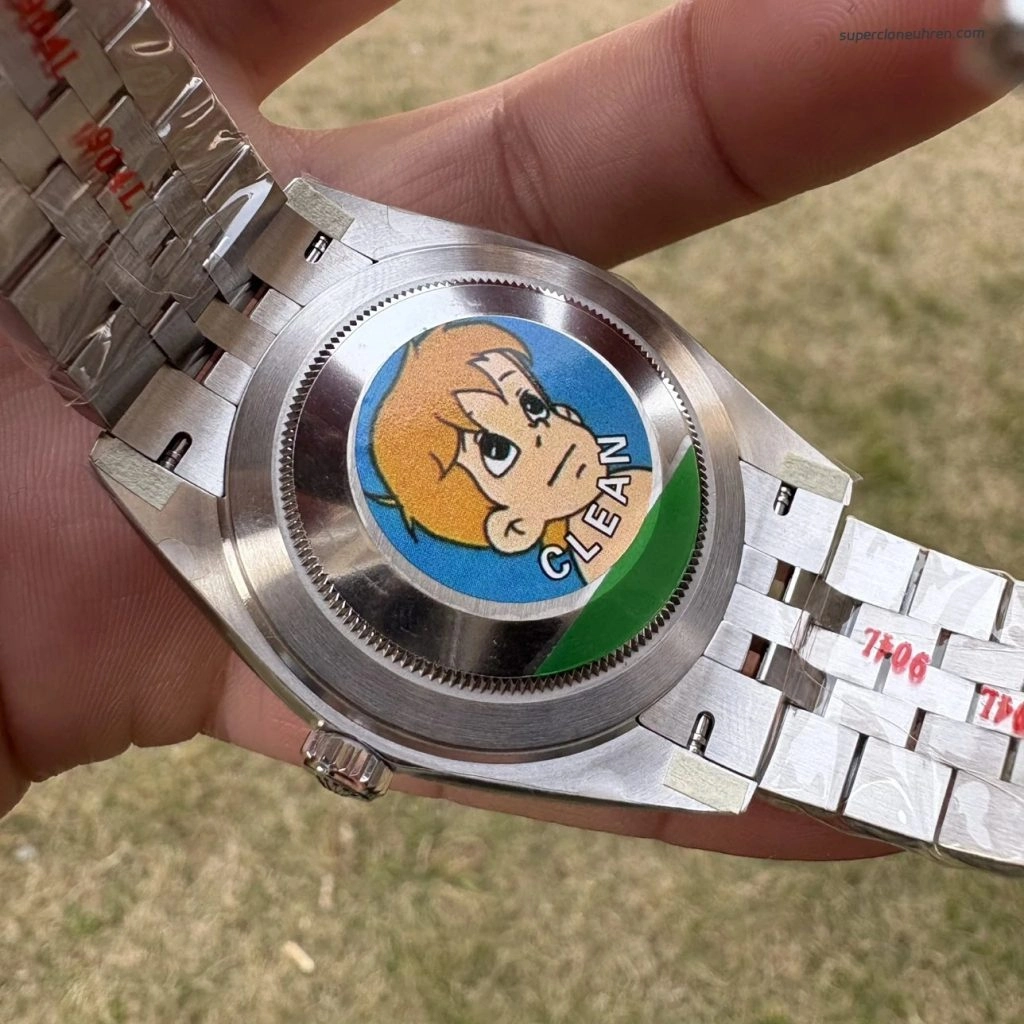 Premium Replica Uhr Rolex Datejust 126334 mit grauem Zifferblatt und Diamantindizes 41 mm