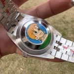 Premium Replica Uhr Rolex Datejust 126334 mit grauem Zifferblatt und Diamantindizes 41 mm