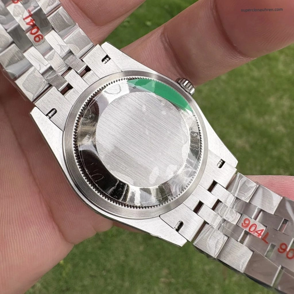 Premium Replica Uhr Rolex Datejust m126234-0031 rosa Zifferblatt Edelstahl 36mm