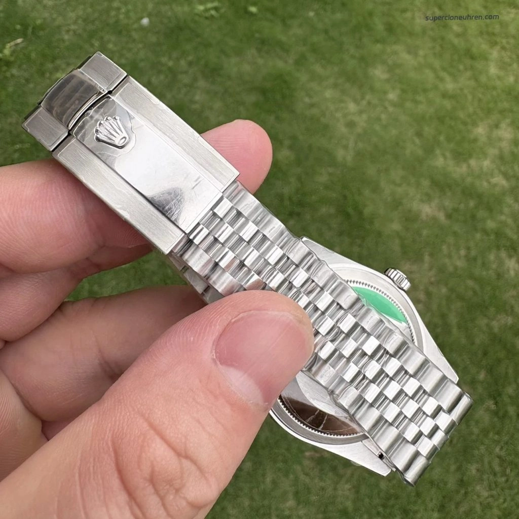 Premium Replica Uhr Rolex Datejust m126234-0031 rosa Zifferblatt Edelstahl 36mm