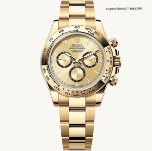 Super Clone Rolex Daytona 126508 Gelbgold 40mm