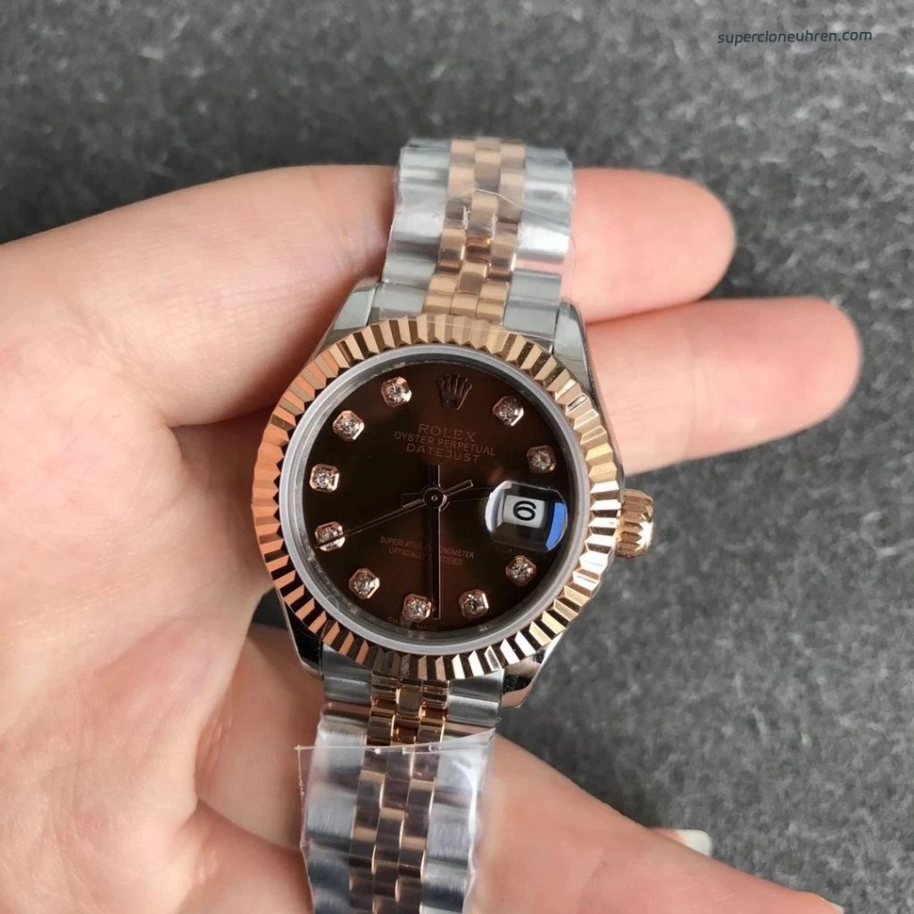 Premium Replica Uhr Rolex Datejust m279171-0013 Bicolor mit Jubilé-Band 28mm