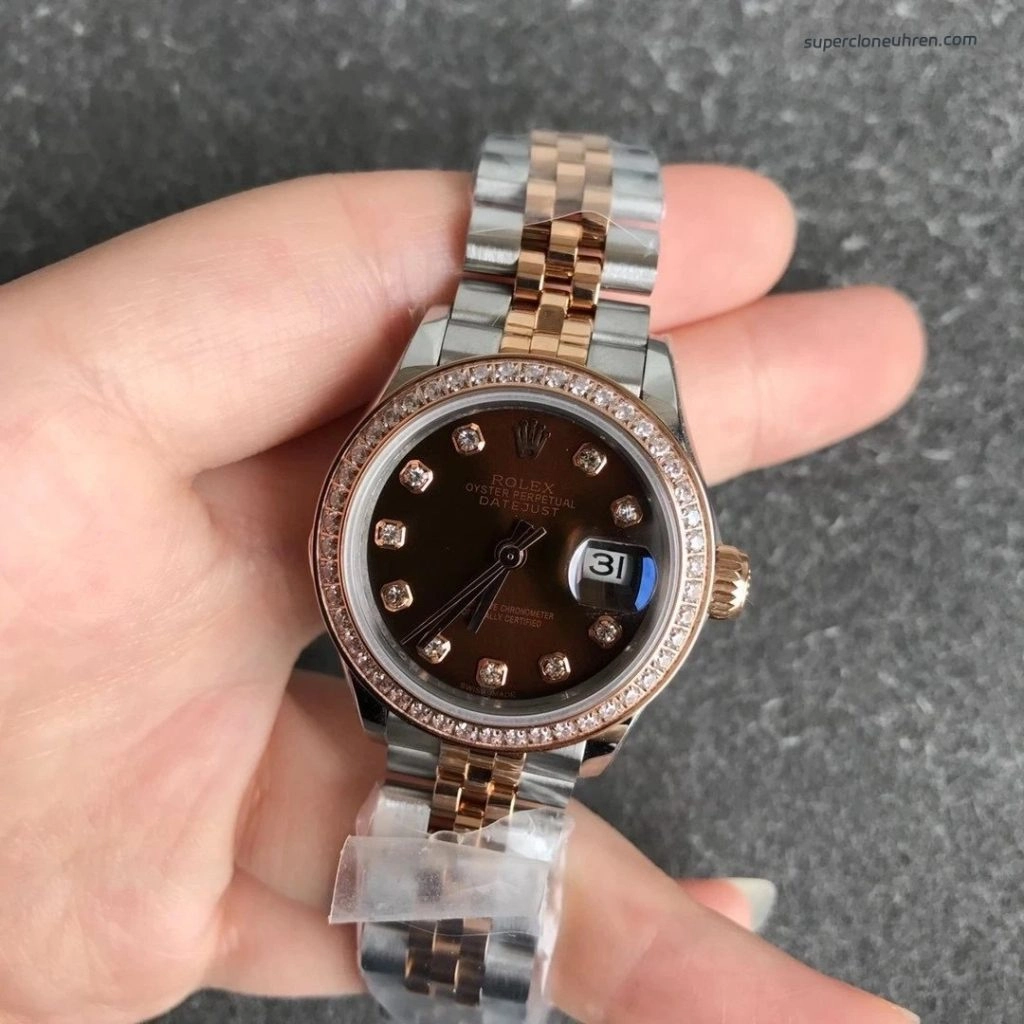 Premium Replica Uhr Rolex Datejust m279171-0013 Bicolor mit Jubilé-Band 28mm