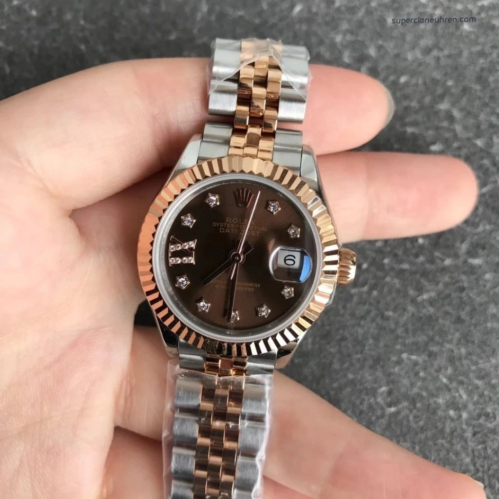 Premium Replica Uhr Rolex Datejust m279171-0013 Bicolor mit Jubilé-Band 28mm