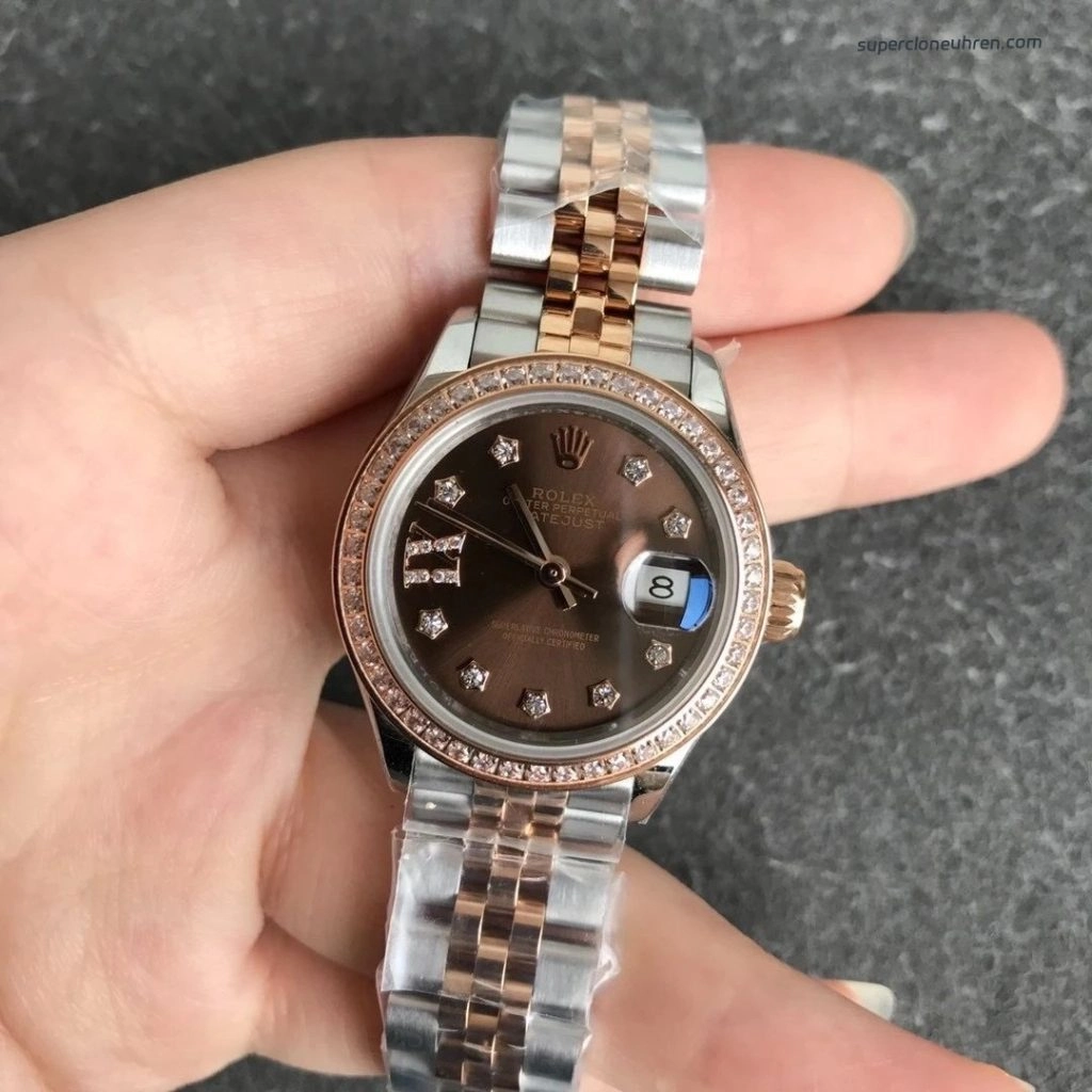 Premium Replica Uhr Rolex Datejust m279171-0013 Bicolor mit Jubilé-Band 28mm