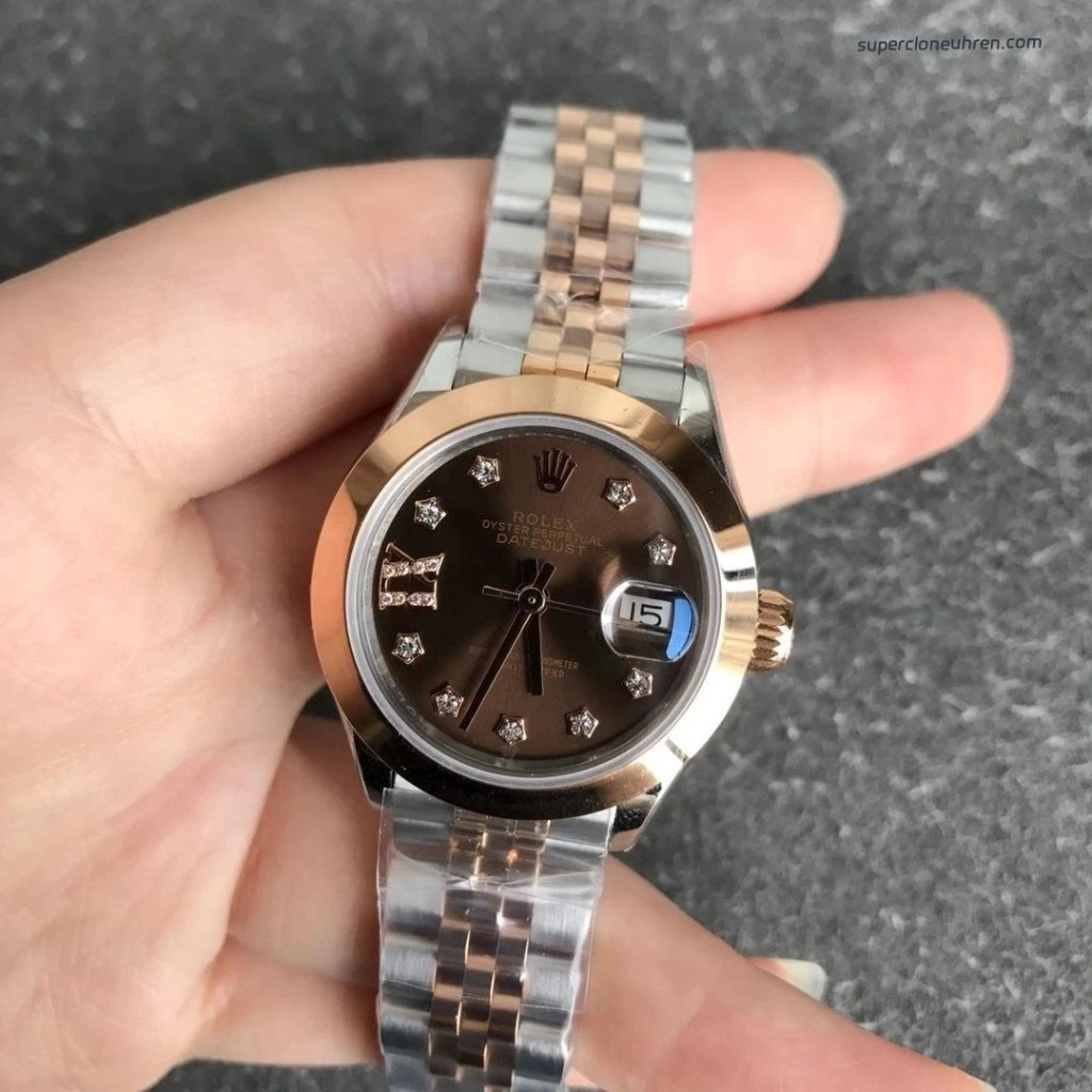 Premium Replica Uhr Rolex Datejust m279171-0013 Bicolor mit Jubilé-Band 28mm