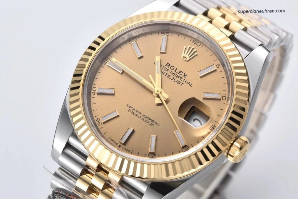 Premium Replica Uhr Rolex Datejust 126333-0010 Bicolor mit Jubilee-Band 41mm
