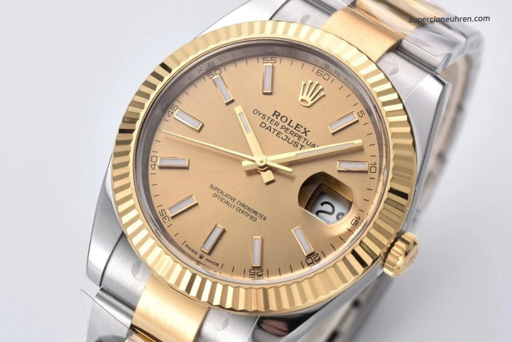 Premium Replica Uhr Rolex Datejust 126333-0010 Bicolor mit Jubilee-Band 41mm